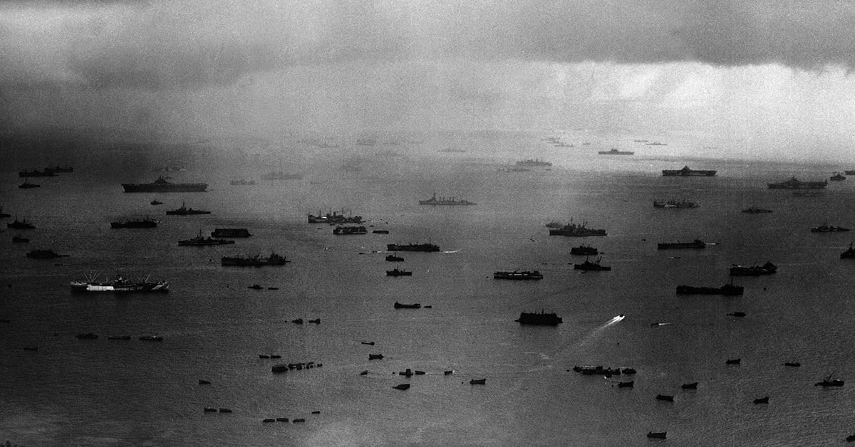 gunboats in hell battle at iwo jima