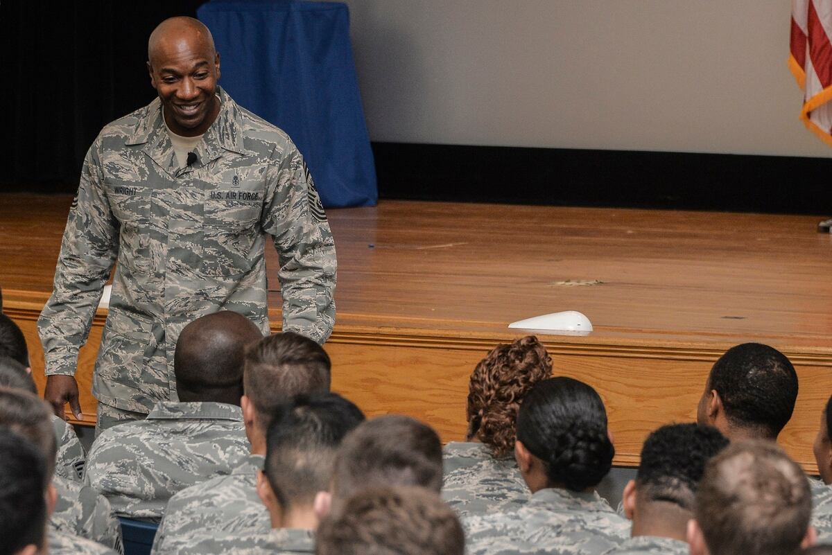 Air Force’s top enlisted looks for solutions to the frustration and