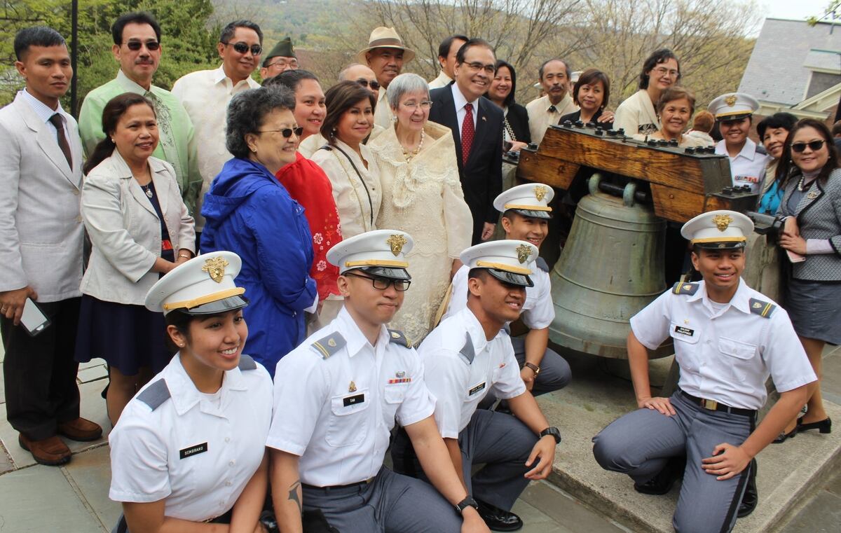 After 100 Plus Years West Point Bell Headed Home To Philippines