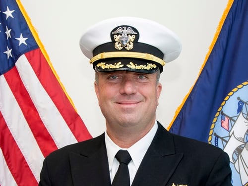Cmdr. John W. House was relieved as the commanding officer of Navy Recruiting District Michigan in January. (Navy)