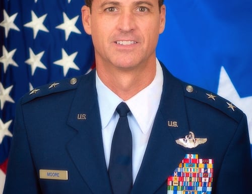 Maj. Gen. Charles L. Moore, Jr. has been selected to be the next deputy commander of U.S. Cyber Command. (Air Force)