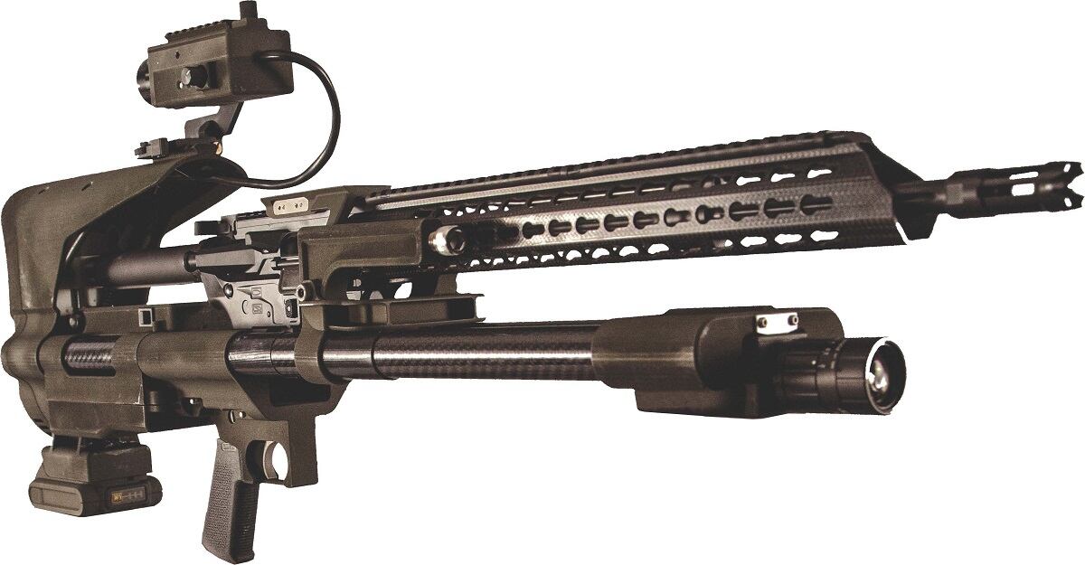 Aiming? Identifying targets? This system will do everything but pull the trigger.