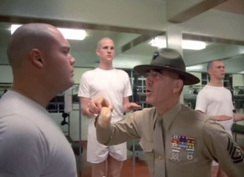 full metal jacket drill sergeant