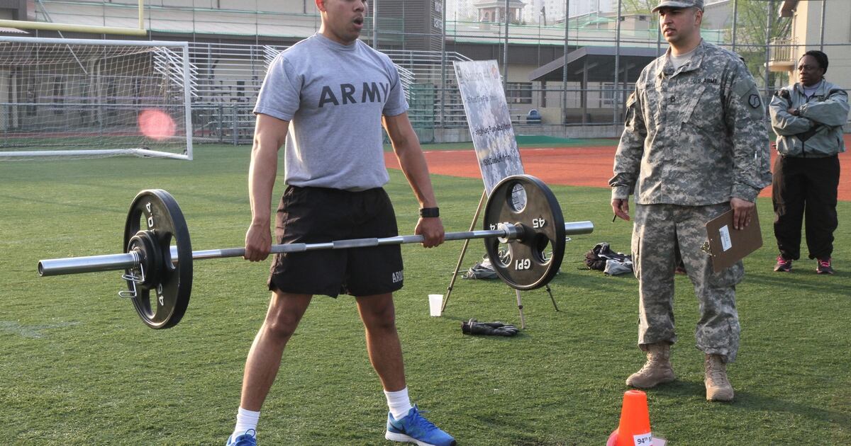 Army Rolls Out New Fitness Test For Soldiers Who Want To Switch Moss