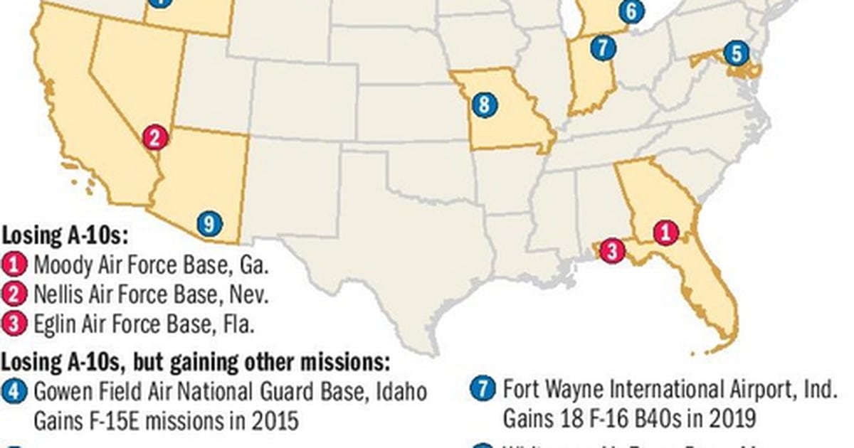 Guard Units To Get New Aircraft To Replace A 10s