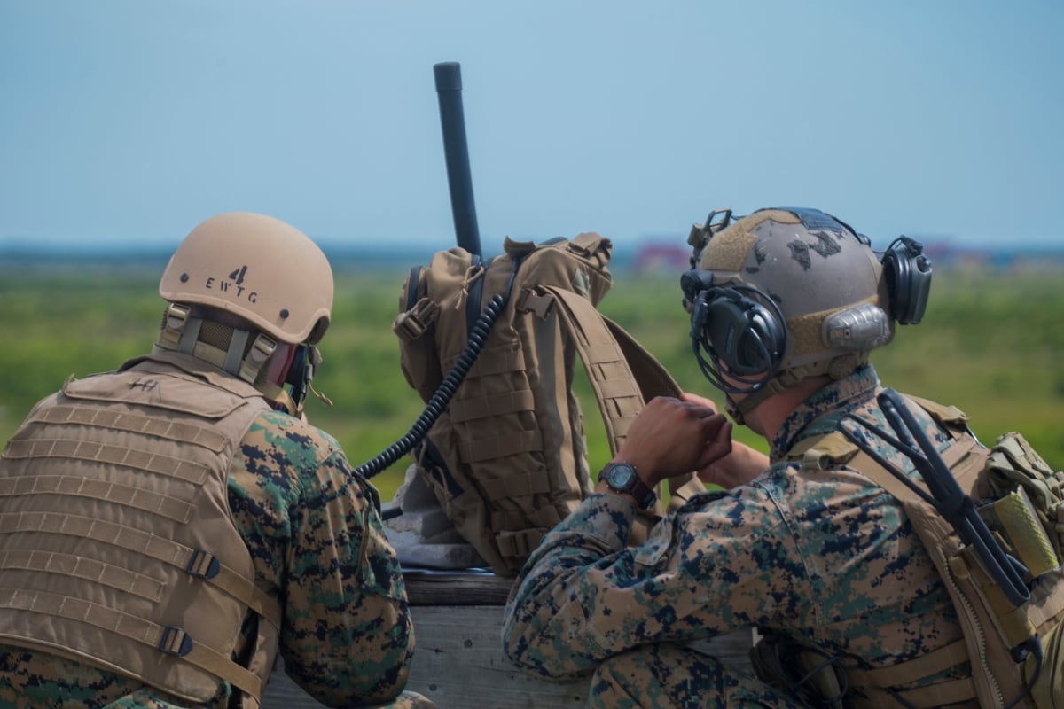 U.S. Marine Joint Terminal Attack Controllers • Keep Fire Power in Order