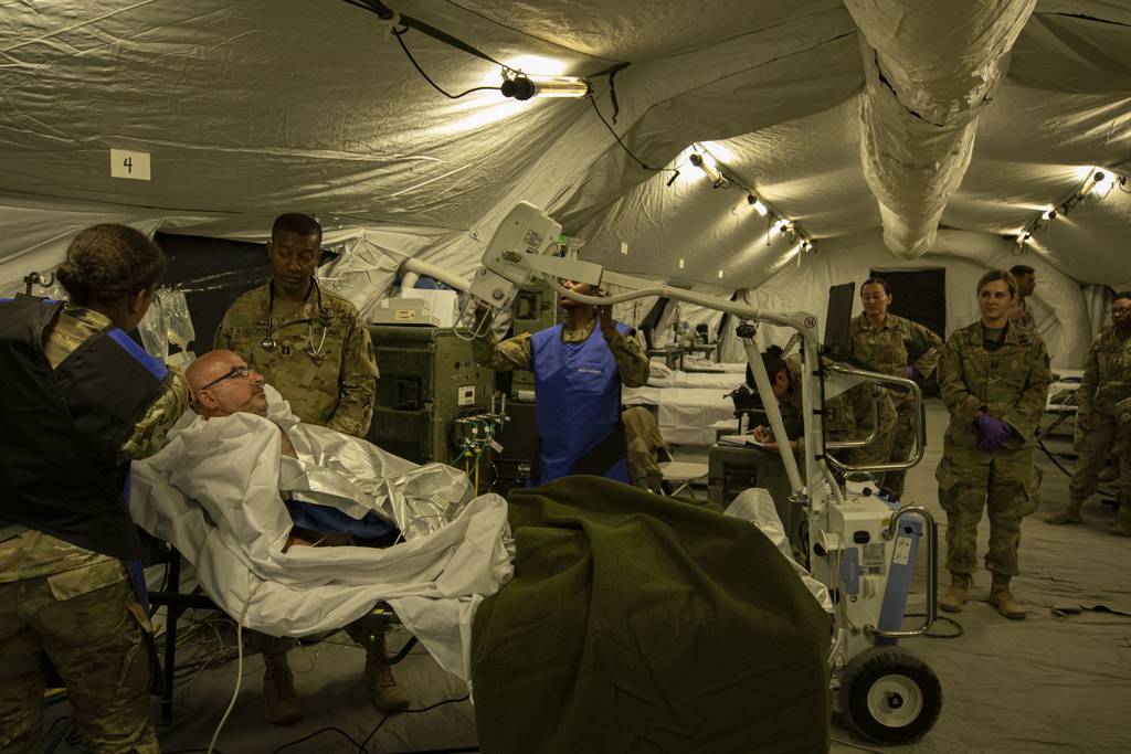 Three Army field hospitals ordered to New York, Washington states