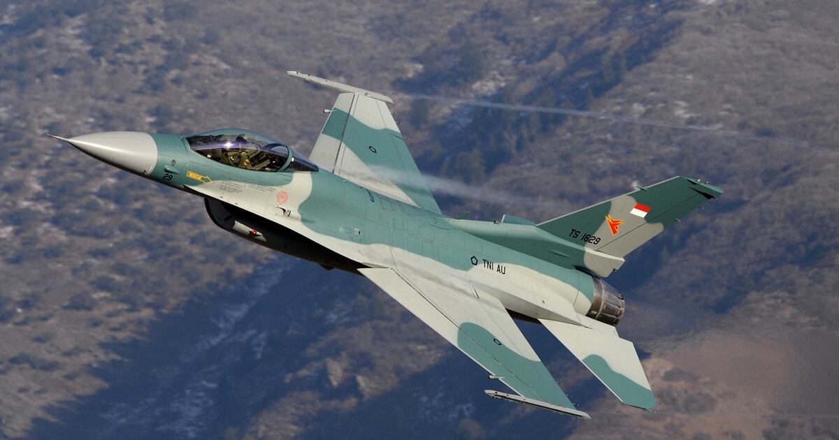 F 16 Fighter Jets To Begin Journey To Indonesia Following Us Regeneration Work