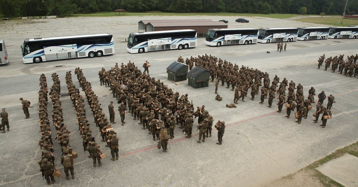 Parris Island To Evacuate Ahead Of Hurricane Florence
