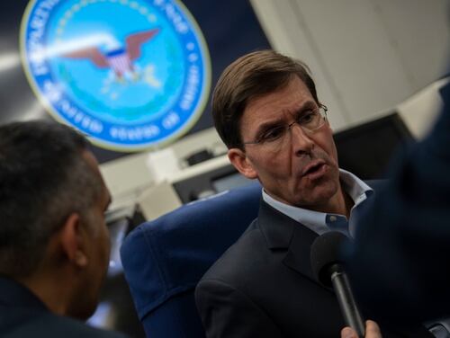 Mark Esper, who now serves as the U.S. defense secretary, was once the top civilian for the Army. (Lisa Ferdinando/U.S. Defense Department)