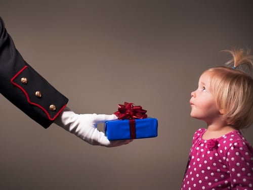 Since 1947, the U.S. Marine Corps Reserve Toys for Tots Program has distributed toys to children in need. (Staff Sgt. Mark Fayloga/Marine Corps)