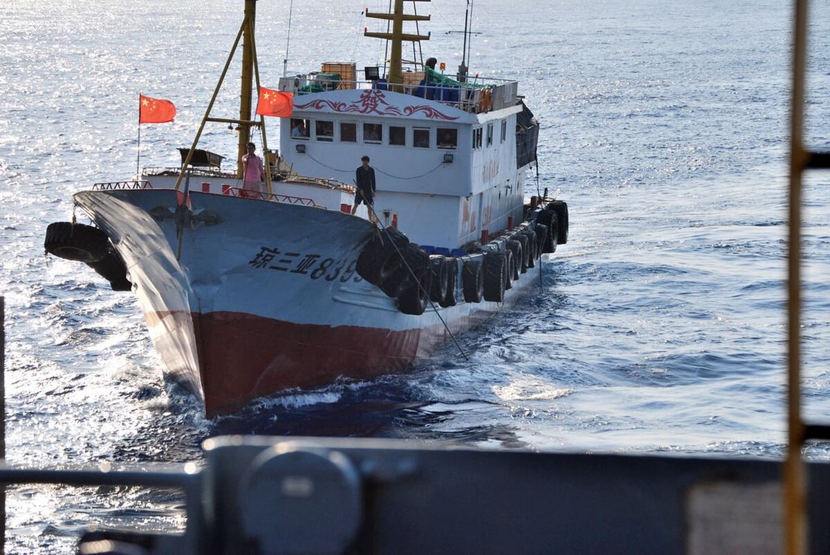 China S Little Blue Men Take Navy S Place In Disputes