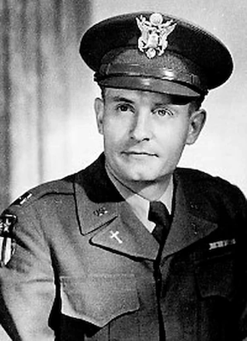 Chaplain (Capt.) Emil J. Kapaun was posthumously awarded the Medal of Honor in 2013. His remains were disinterred and identified on Mar. 2. (Photo courtesy DPAA)