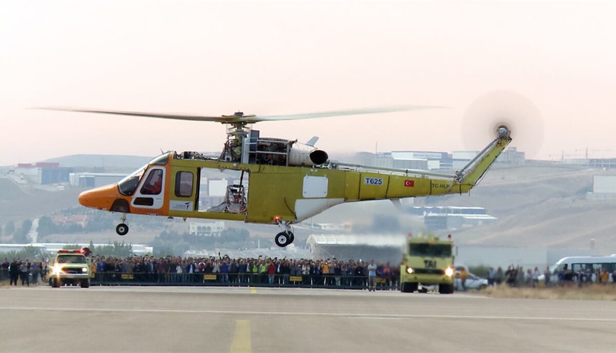 Turkey S Homegrown Helo Makes Maiden Flight