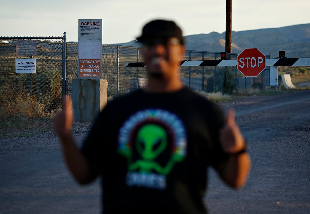 Rural Nevada Not Equipped For Big Storm Area 51 Turnout