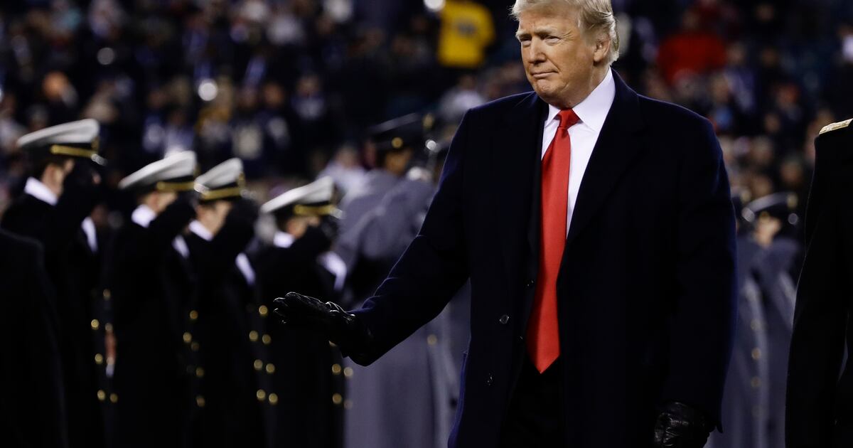 Trump To Attend Annual Army Navy Game
