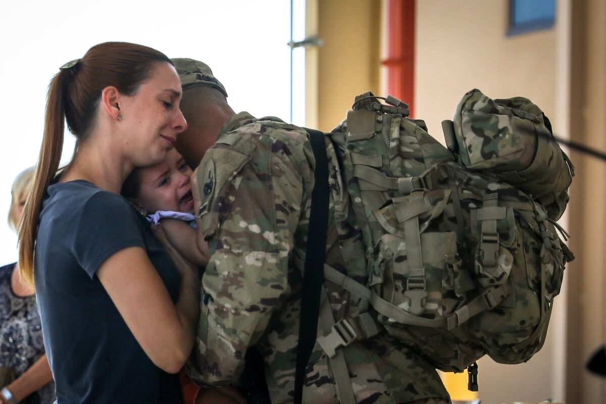 1, as part of a deployment to Afghanistan. 