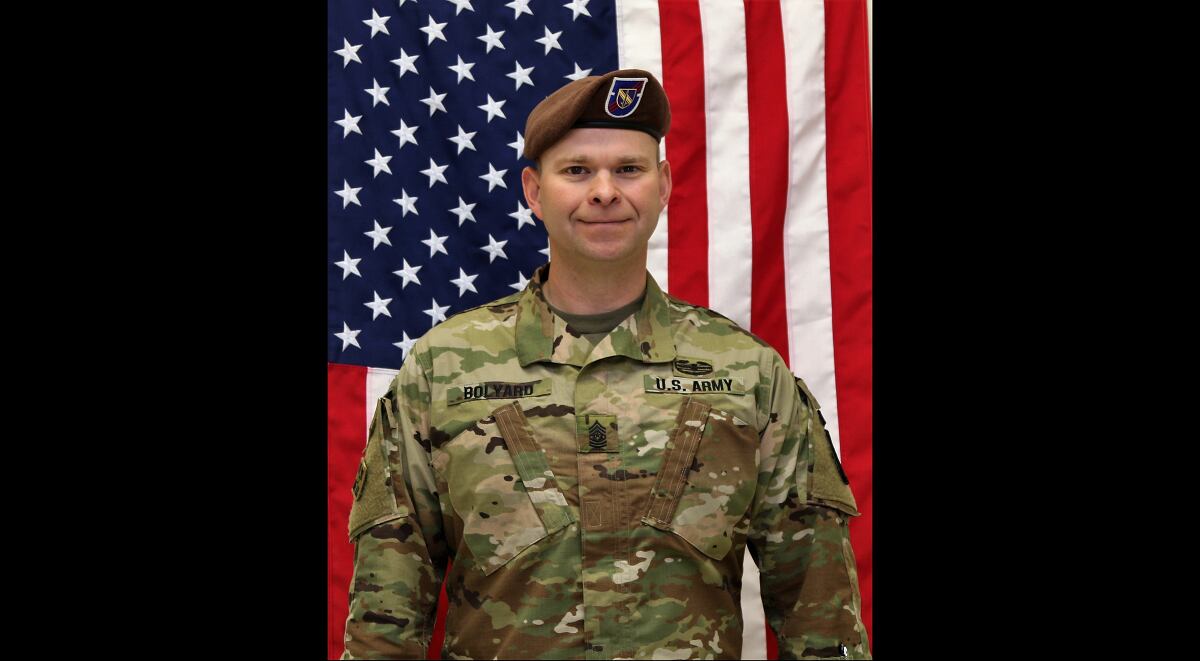 Image result for Army Command Sergeant Major Timothy Bolyard