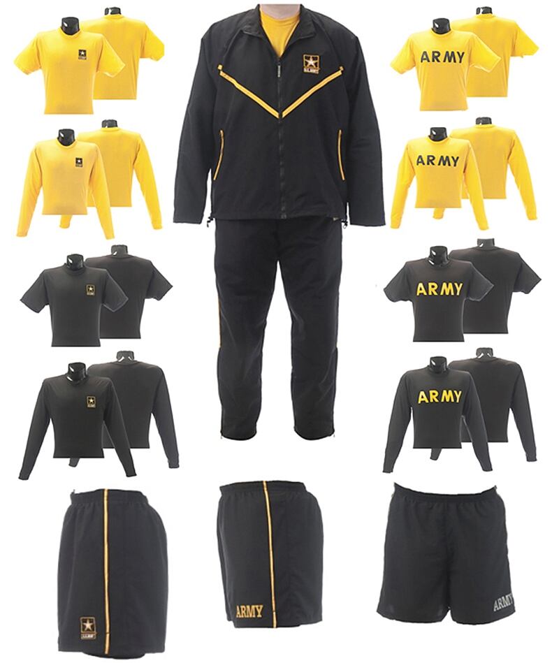 Soldiers, sound off Vote online for PT uniform options (we have all
