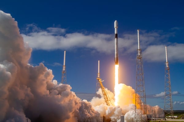 On Nov. 11, 2019, SpaceX launched 60 Starlink satellites from Space Launch Complex 40 at Cape Canaveral Air Force Station, Fla. (SpaceX)