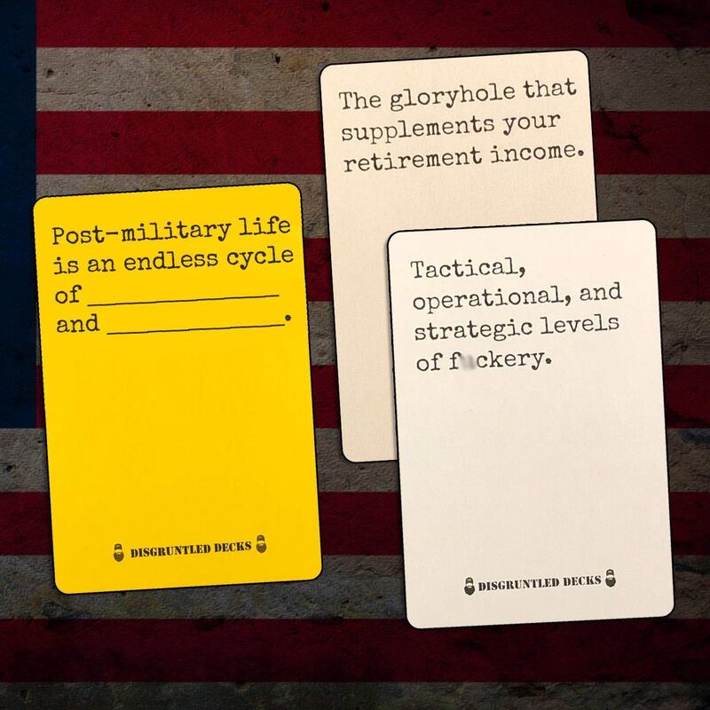 This deck of cards will (not) leave you 'disgruntled'