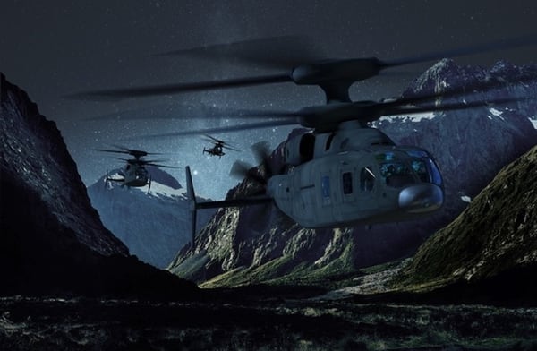 A Sikorsky-Boeing team is designing the second demonstrator aircraft — the SB-1 Defiant — in the Joint Multi-Role program ahead of the Army's FVL program of record.