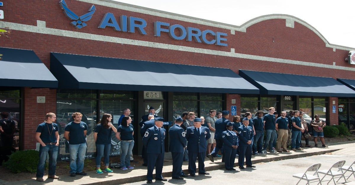 Air Force recruiter convicted of sexual assault freed more than 20