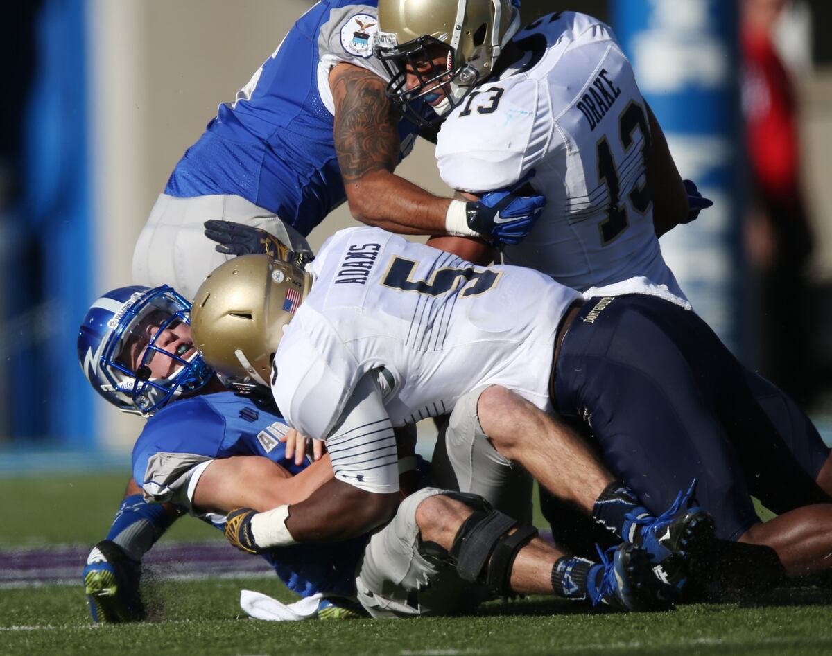 Commander In Chief S Trophy On Line In Air Force Vs Navy Game