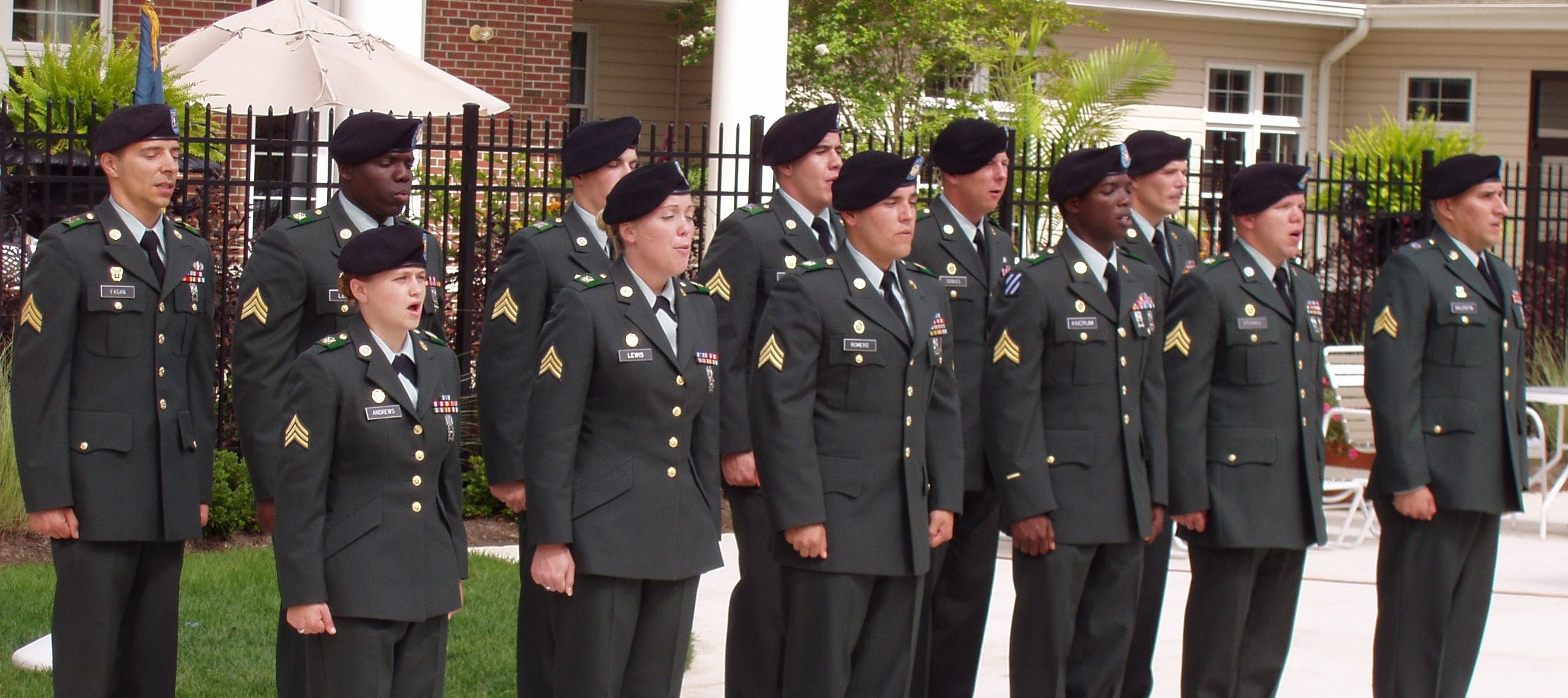 Us army cheap parade uniform
