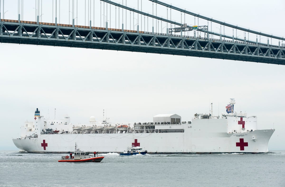 The Us Navy S Hospital Ships In The Covid 19 Fight Badly Need Replacing