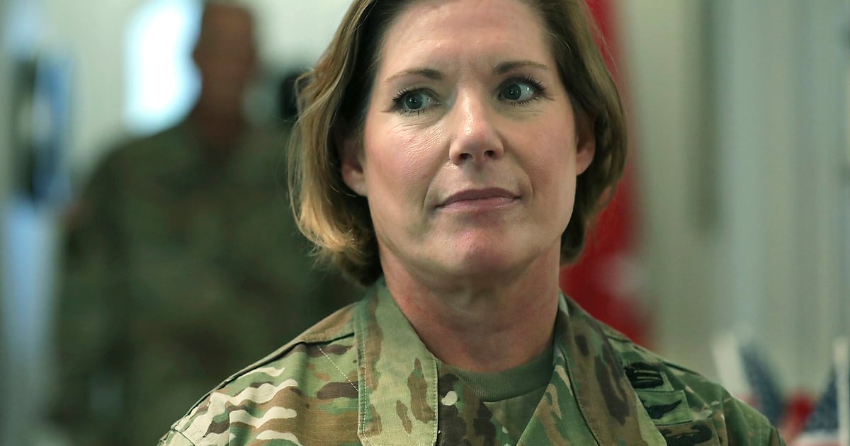 Groundbreaking Female General In Command Of Us Army North