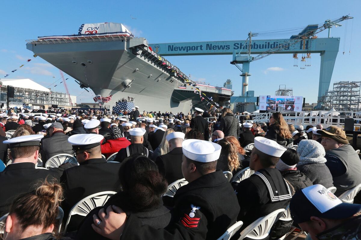 Congress Lowers Cost Caps On Future Aircraft Carriers