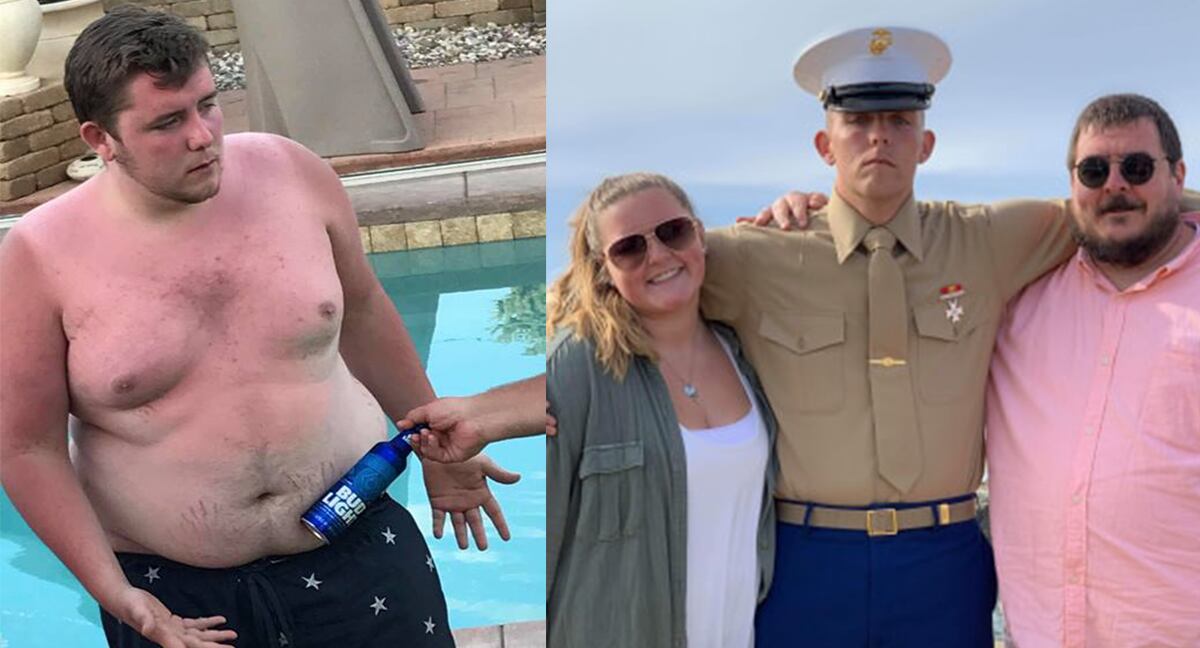 Recruit Who Dropped Nearly 150 Pounds To Join The Corps Is Now A