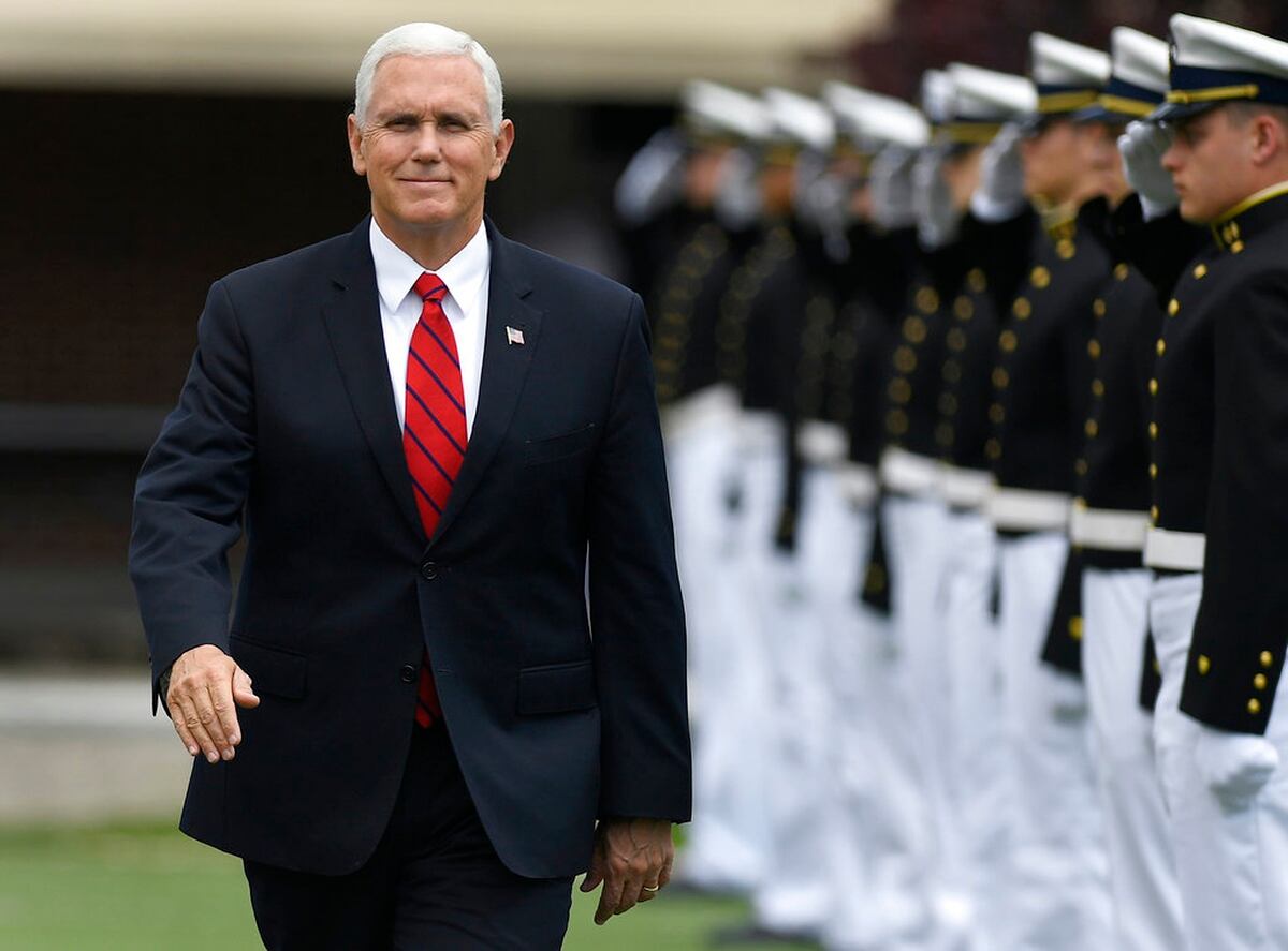 Pence Warns Coast Guard Graduates Of The Perils Facing Us