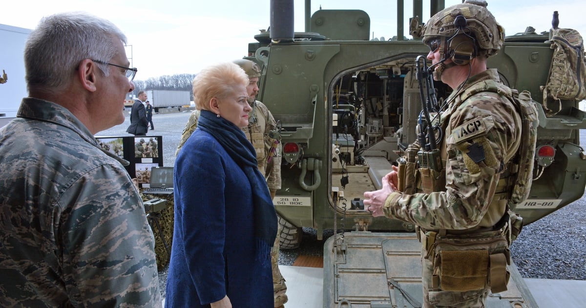 Lithuania Is First Baltic Nation To Sign Us Defense Cooperation Pact