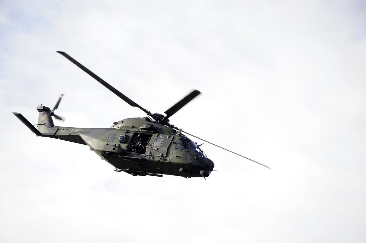 Germany halts routine flights with NH90 military helicopters