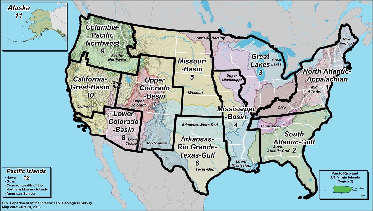 Interior Finalizes Boundaries Of 12 New Unified Regions