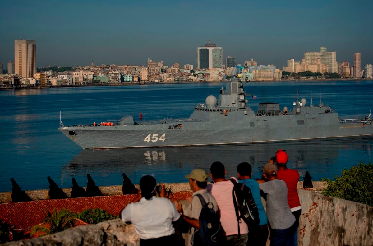 What S An Advanced Russian Warship Doing In Havana Harbor