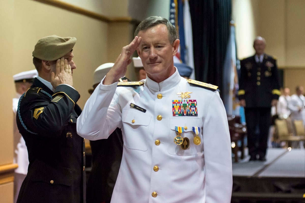 Former Socom Commander Mcraven Latest Former Military Leader To