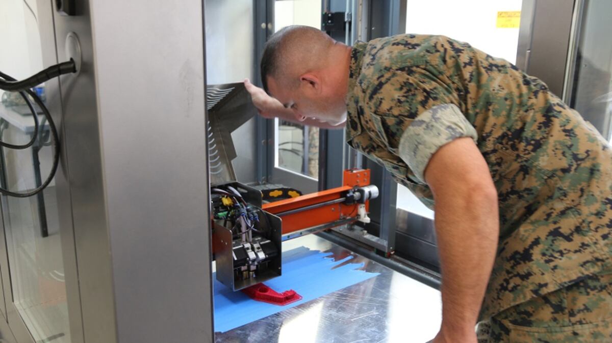 Marine Corps looks to 3D printing to make spare parts downrange