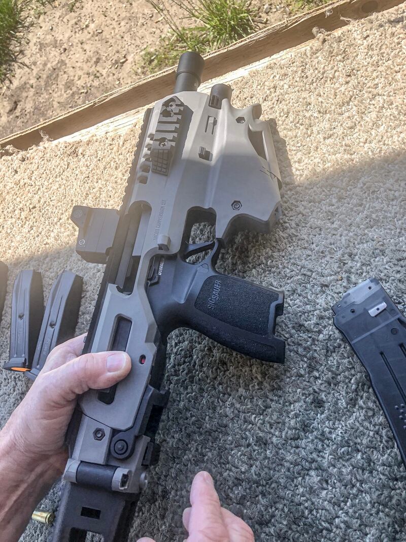 We Tried Out Caa S Latest Pistol Conversion Kit At Gat Show 2019