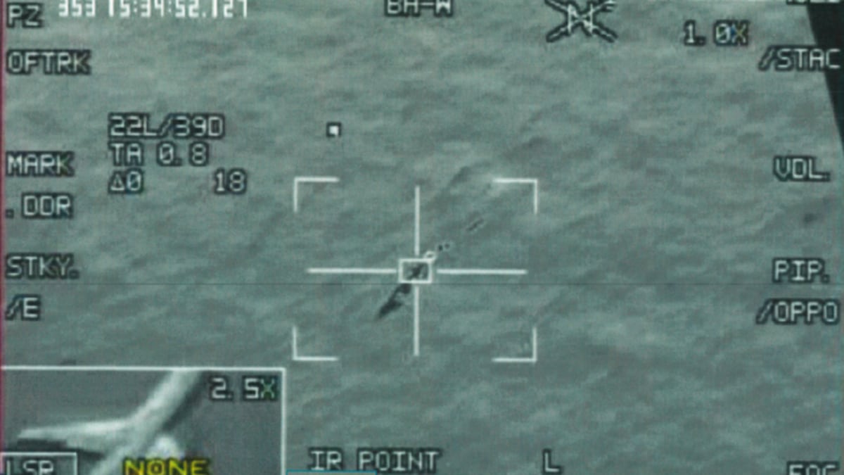 A Drone Was Destroyed By A F 16 With A Guided Rocket