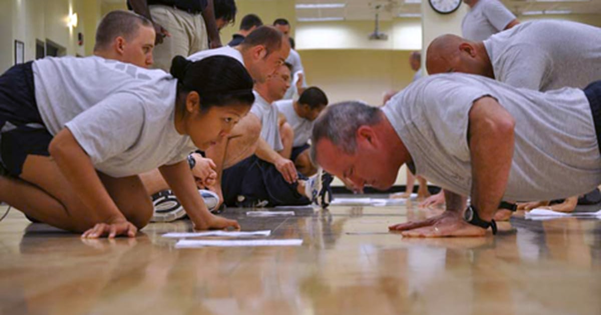 Pass rate for Air Force PT test hits 93 percent this year, fewer
