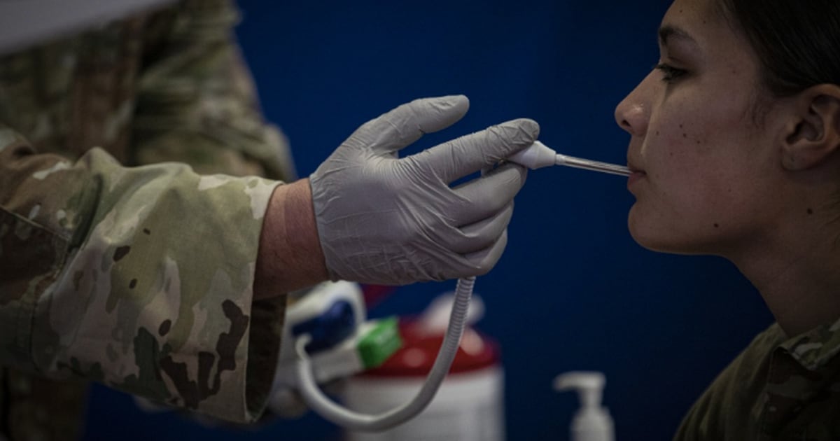 COVID-19 among troops jumped almost 60 percent this week, as their rate surpasses the U.S. at large