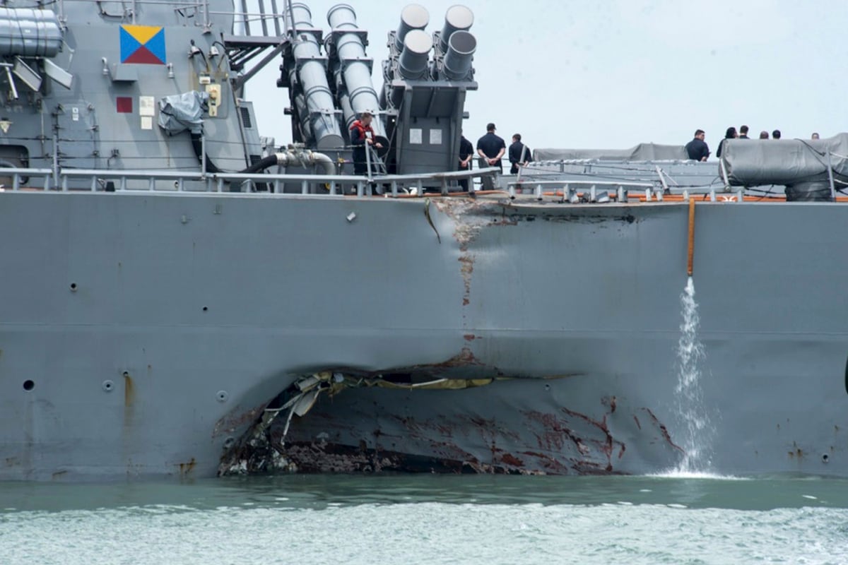 Us Navy Steps Up Training Standards Following Fatal Mccain