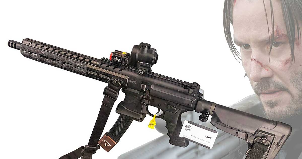 This Dialed Out Sig Sauer Mpx Will Be In The Next John Wick Blockbuster