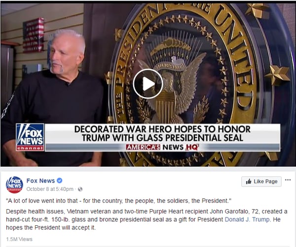 A Fox News segment earlier this month featured a man claiming to be a Vietnam War-era SEAL. He admitted to lying about his service this week.