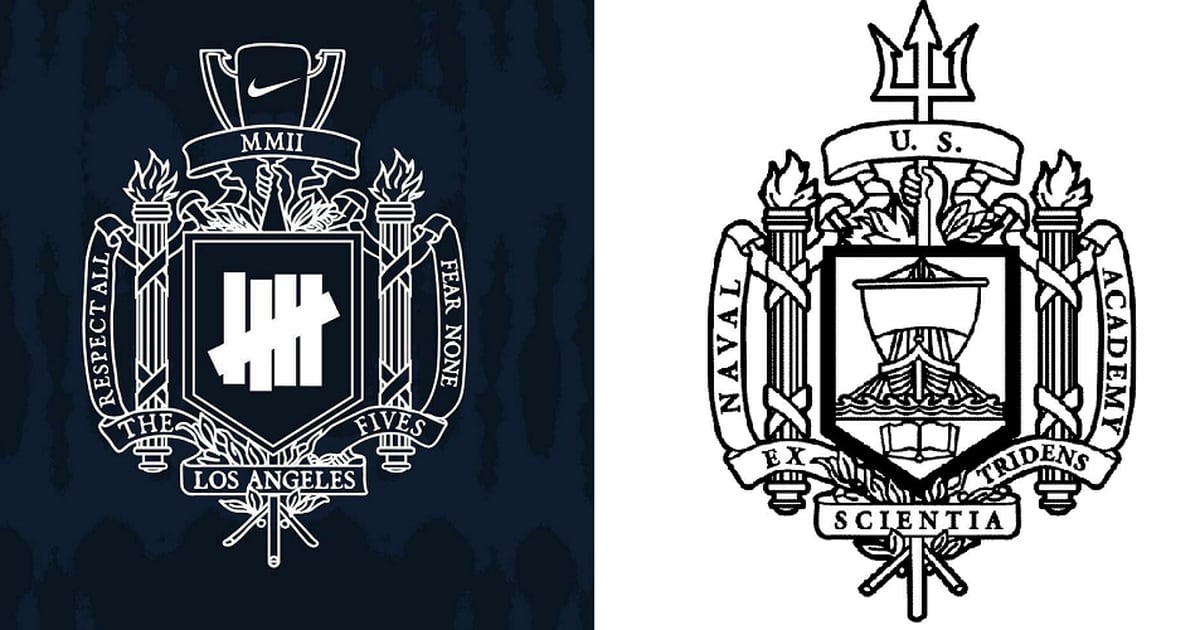 Did Nike Just Rip Off The Naval Academy S Coat Of Arms