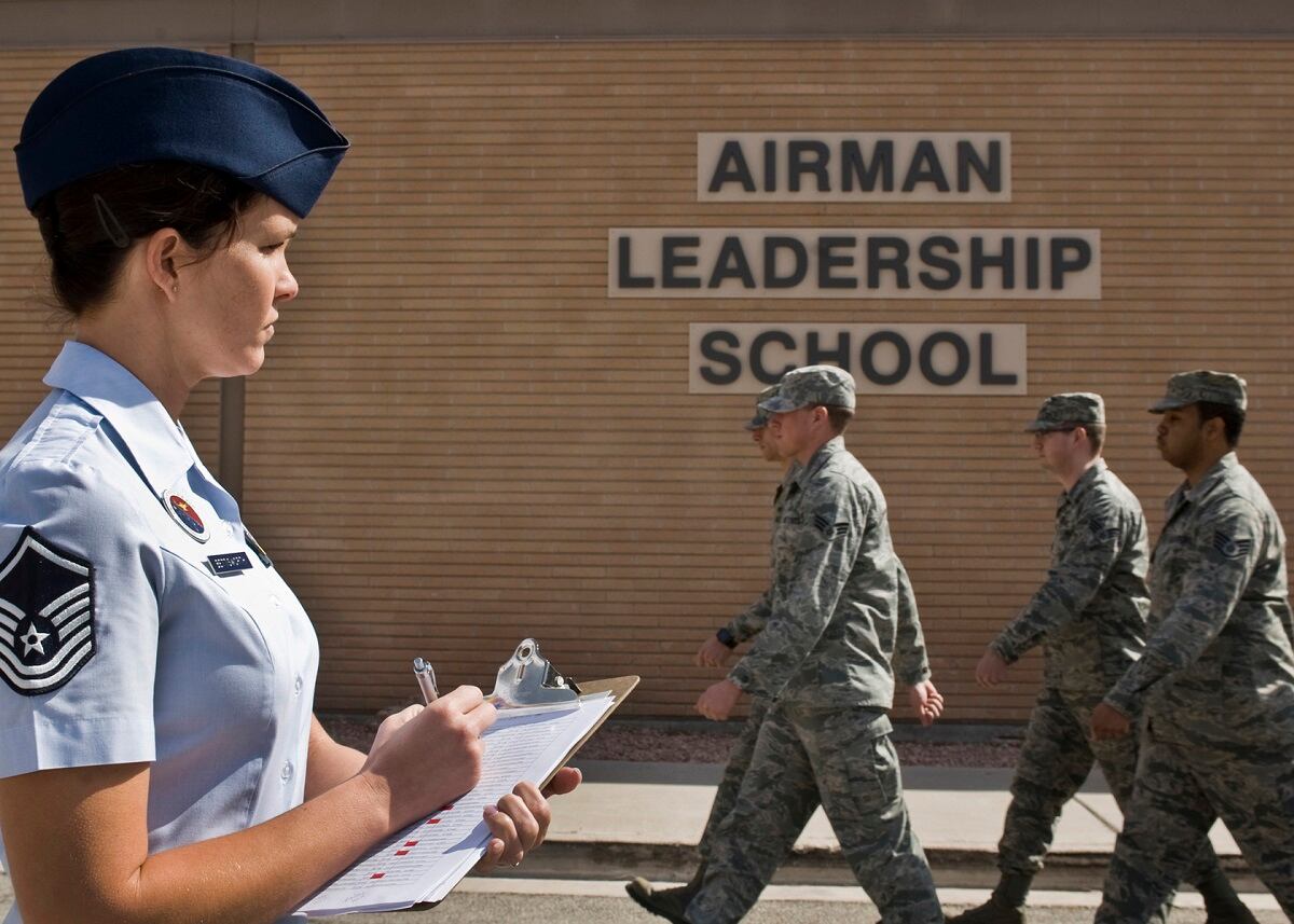 enlisted to officer air force