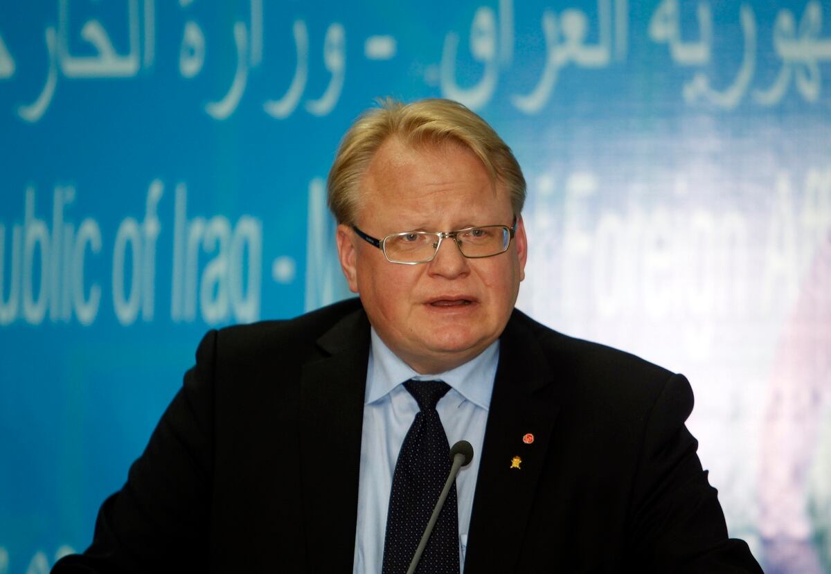 Interview Swedish Minister Of Defence Peter Hultqvist